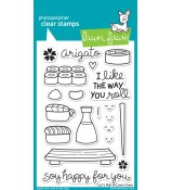 Lawn Fawn Let's Roll stamp set